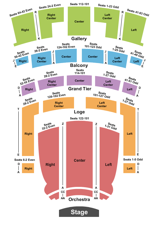 Orpheum Theatre Mamma Mia! Seating Chart